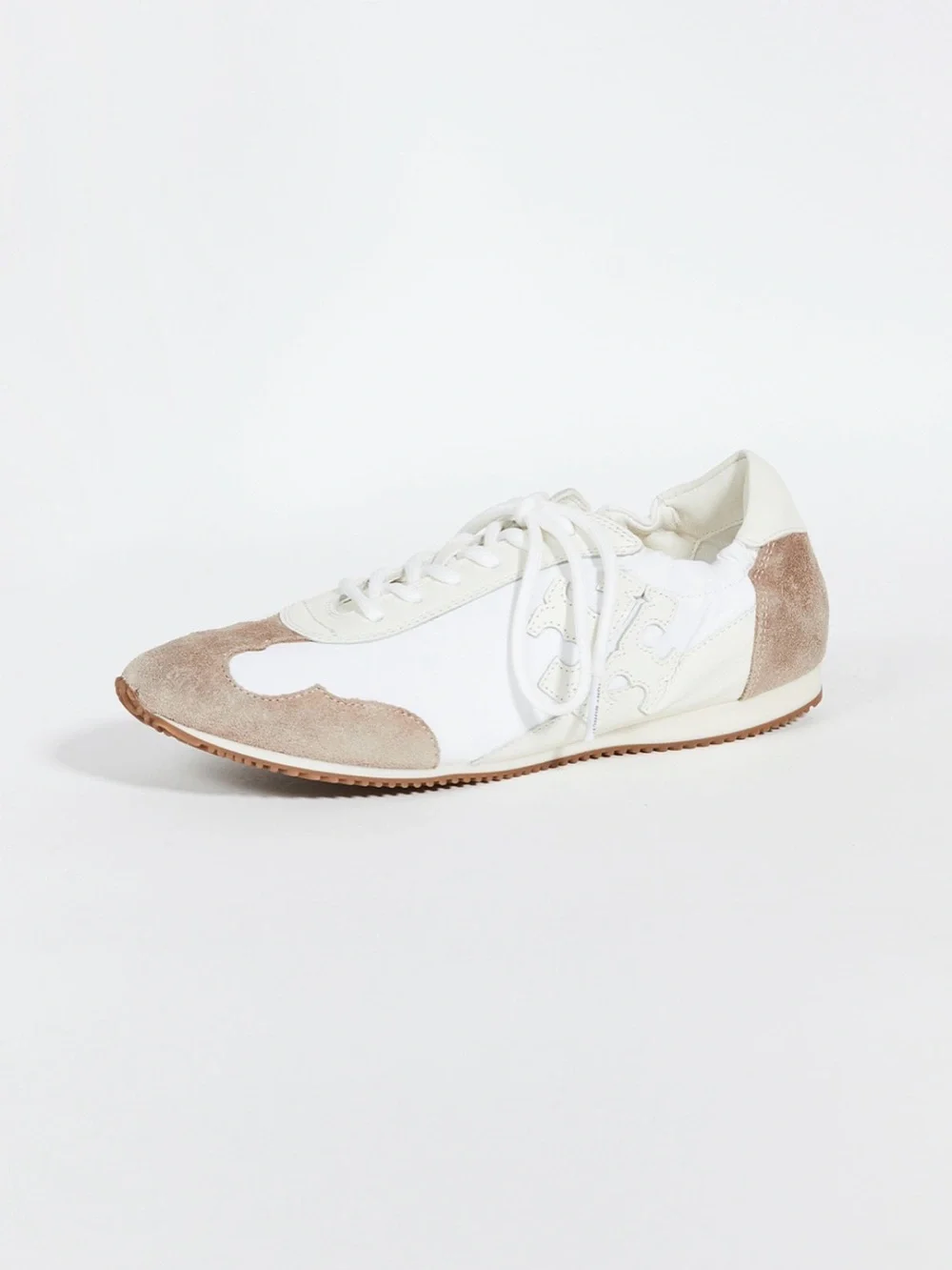 Tory Burch Women's Tory Sneakers, White/New Ivory/Cerbiatto, size 6 M US